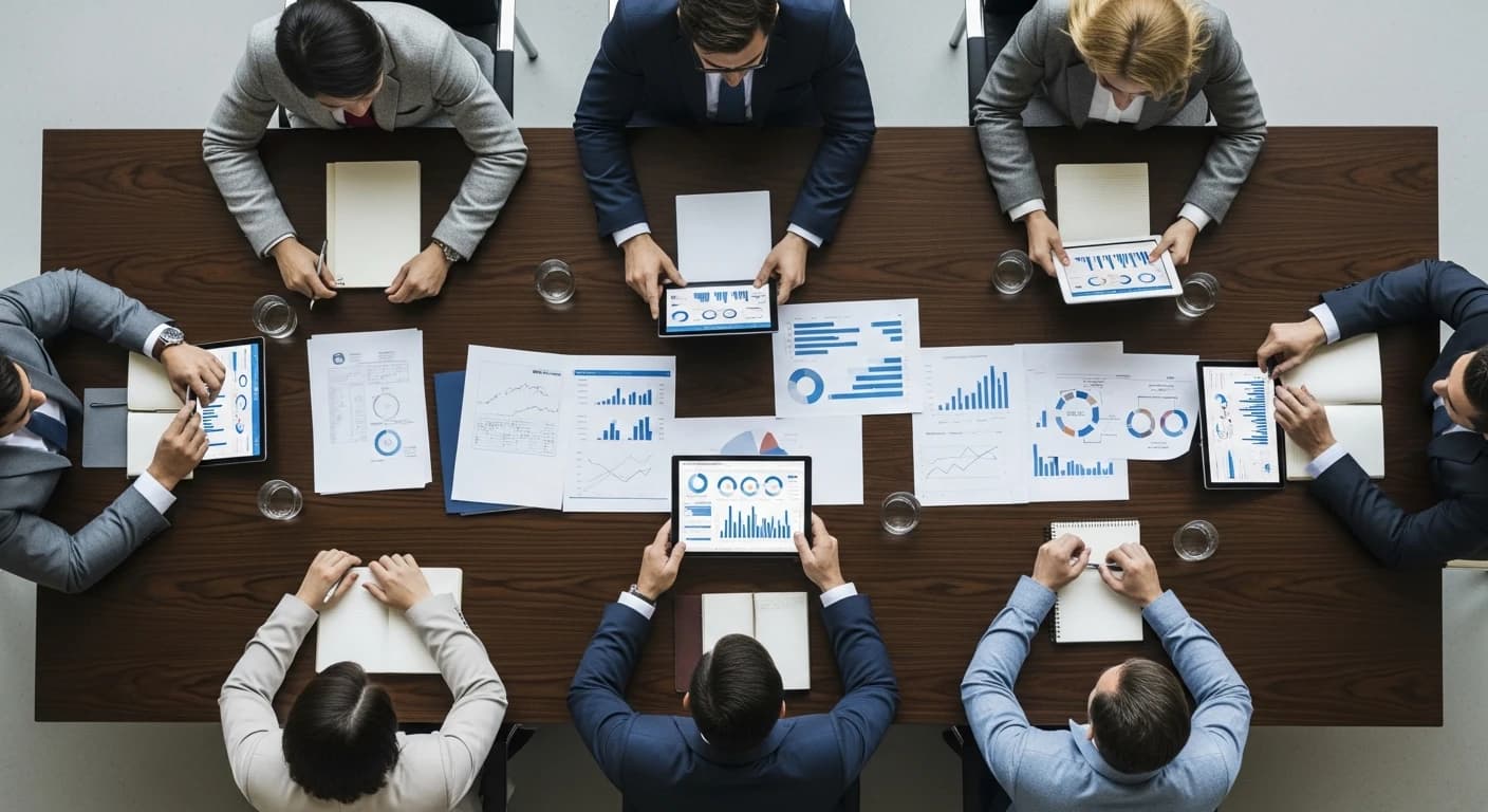 Equipo War Room en sesión estratégica